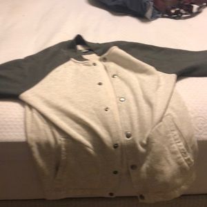 Sweater for cold evenings ( not made with hood)